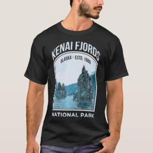 Kenai Fjords US National Park Alaska Gift Premium  T-Shirt