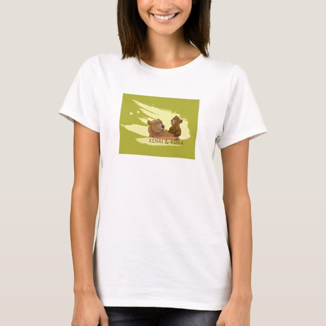 Kenai & Koda Brother Bear smiling Disney T-Shirt (Front)