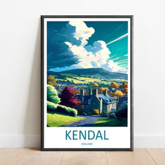 Kendal Travel Print Wall Art Kendal Wall Hanging H