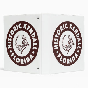 Kendall Florida Circle - Brown Binder