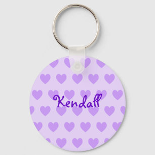 Kendall in Purple Keychain