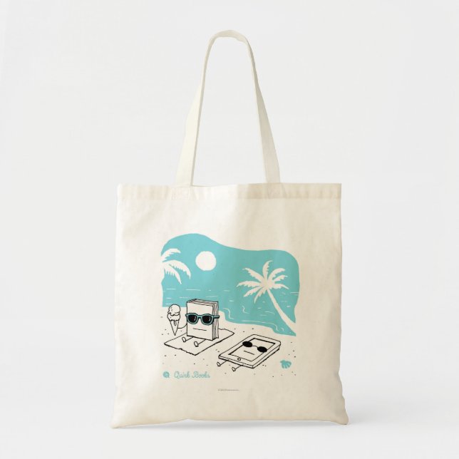 Kendall & Paige - Beach Tote Bag (Front)