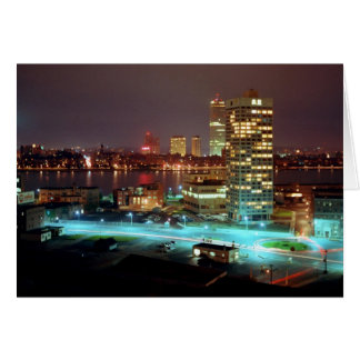 Kendall Square and Boston Skyline, 1967
