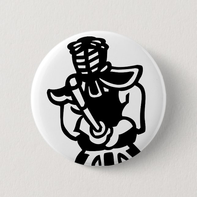 kendo 2 inch round button (Front)