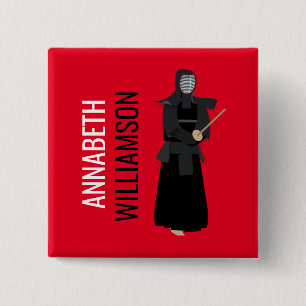 Kendo 2 Inch Square Button