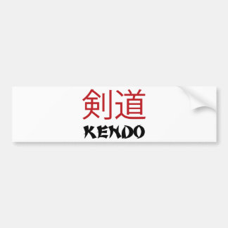 Kendo Bumper Sticker