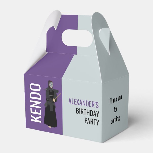 Kendo Favor Box (Front Side)