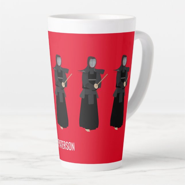 Kendo Latte Mug (Right Angle)