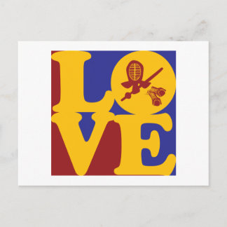 Kendo Love Postcard