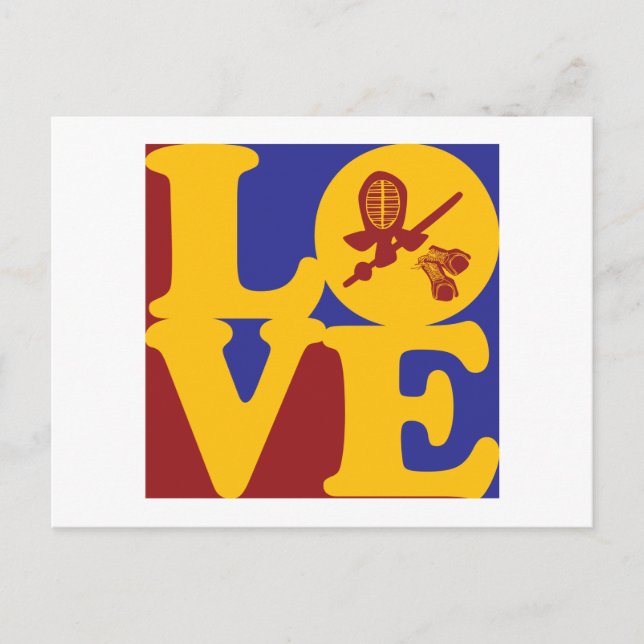 Kendo Love Postcard (Front)
