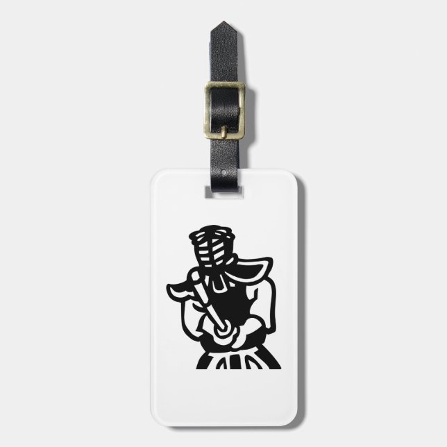 kendo luggage tag (Front Vertical)