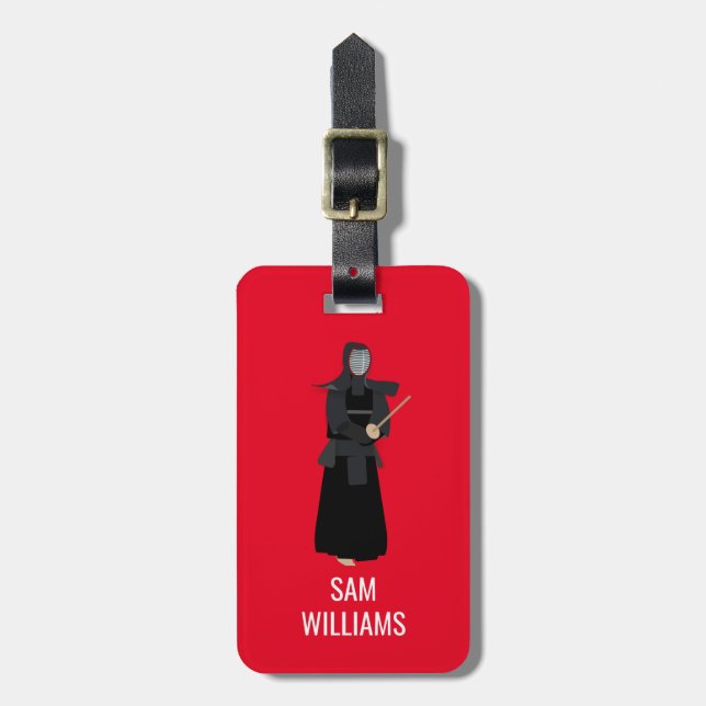 Kendo Luggage Tag (Front Vertical)
