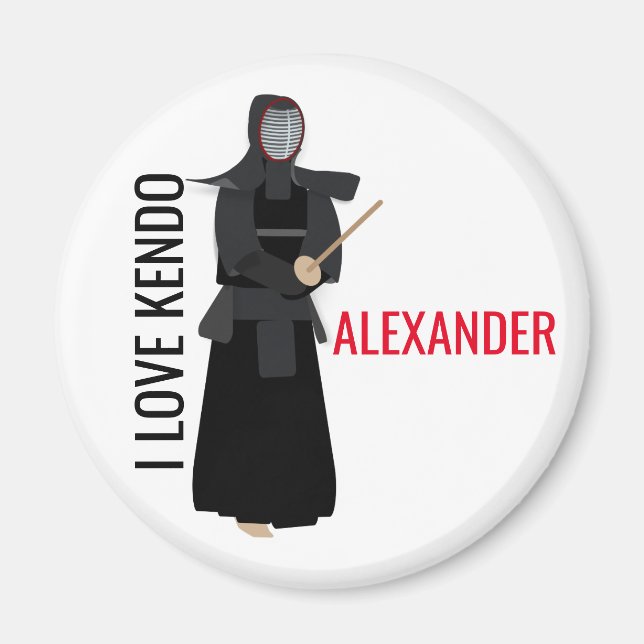 Kendo Magnet (Front)