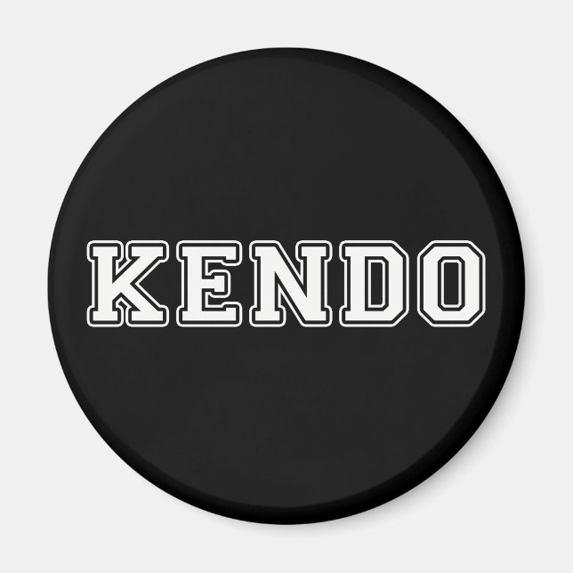 Kendo Magnet (Front)