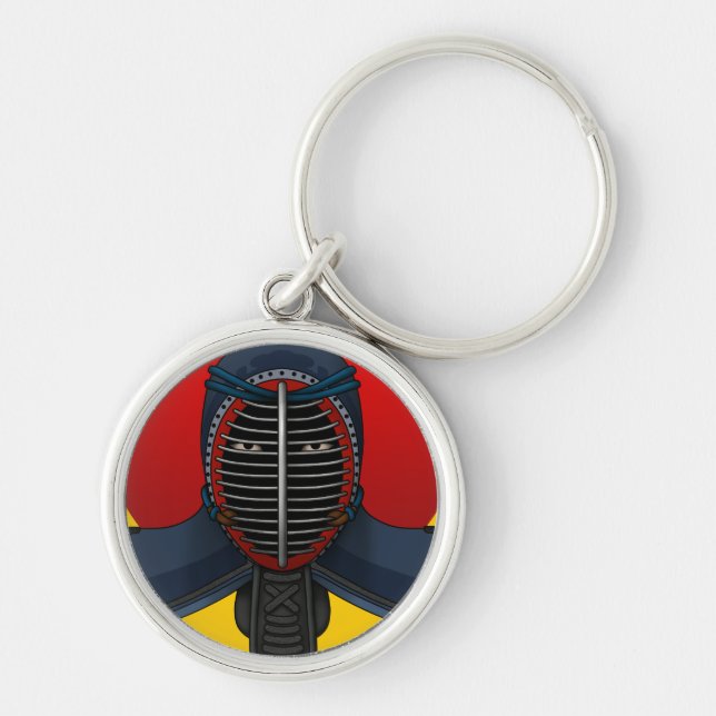 Kendo men1 keychain (Front)