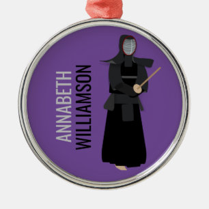 Kendo Metal Ornament