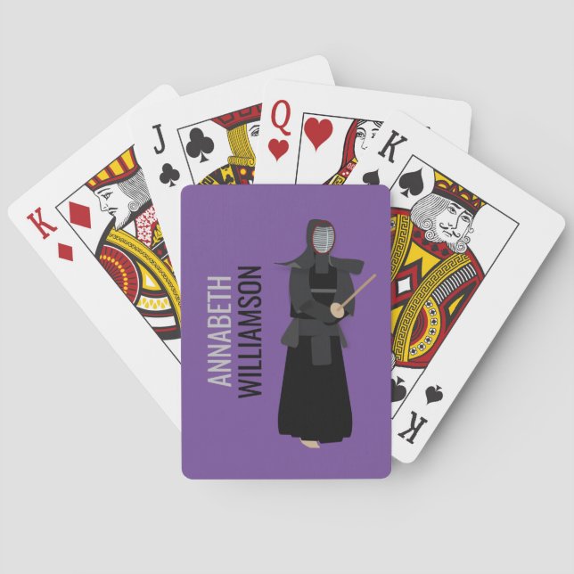 Kendo Playing Cards (Back)