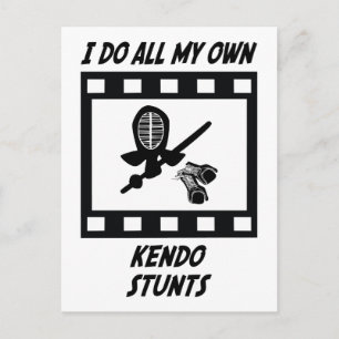 Kendo Stunts Postcard