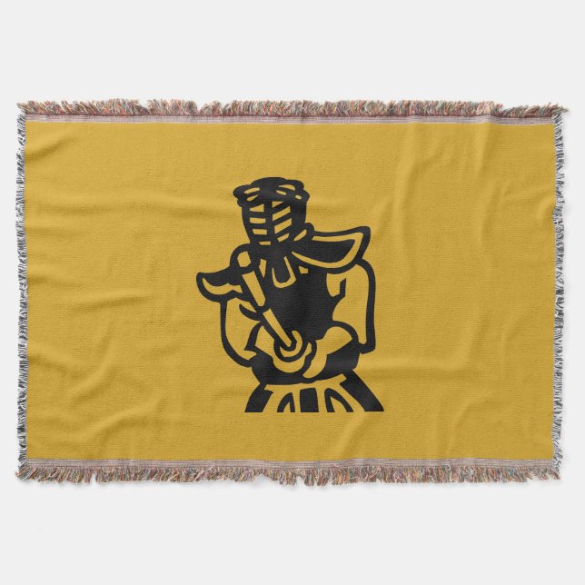 Kendo Throw Blanket (Front)