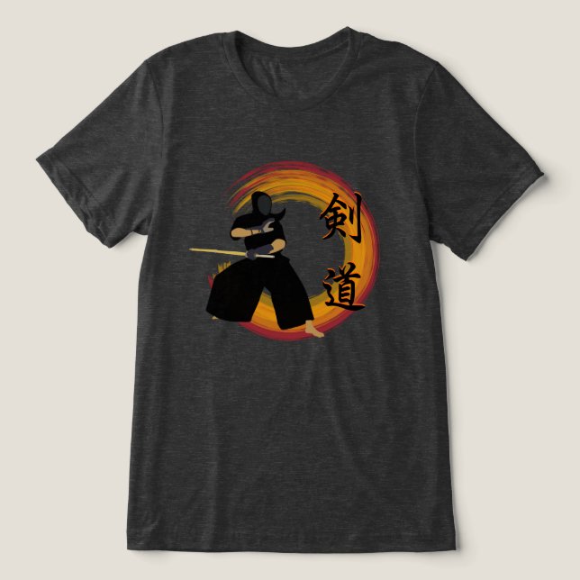 Kendo Tri-Blend Shirt (Design Front)