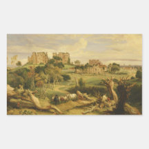 Kenilworth Castle in Warwickshire (by James Ward)