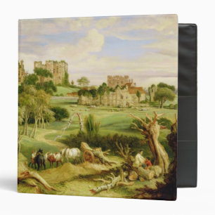Kenilworth Castle, Warwickshire, 1840 (oil on pane Binder