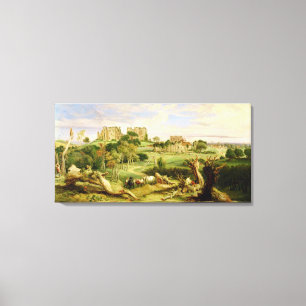 Kenilworth Castle, Warwickshire, 1840 (oil on pane Canvas Print