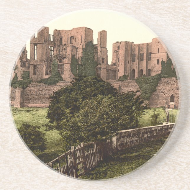 Kenilworth Castle, Warwickshire, England Coaster (Front)