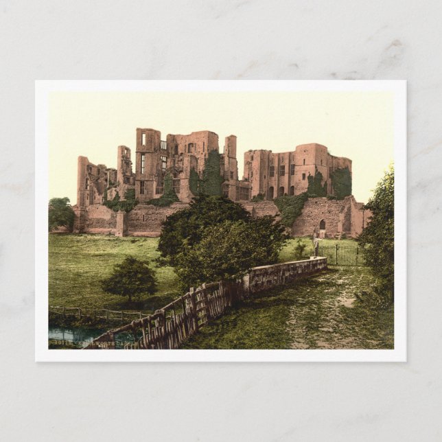 Kenilworth Castle, Warwickshire, England Postcard (Front)