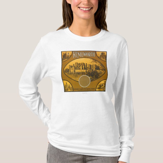 Kenilworth Orange LabelRiverside, CA T-Shirt (Front)