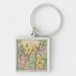 Kennebec Co, Maine Keychain