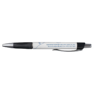Kennebunkport Maine Map Blue Company Promo Pen