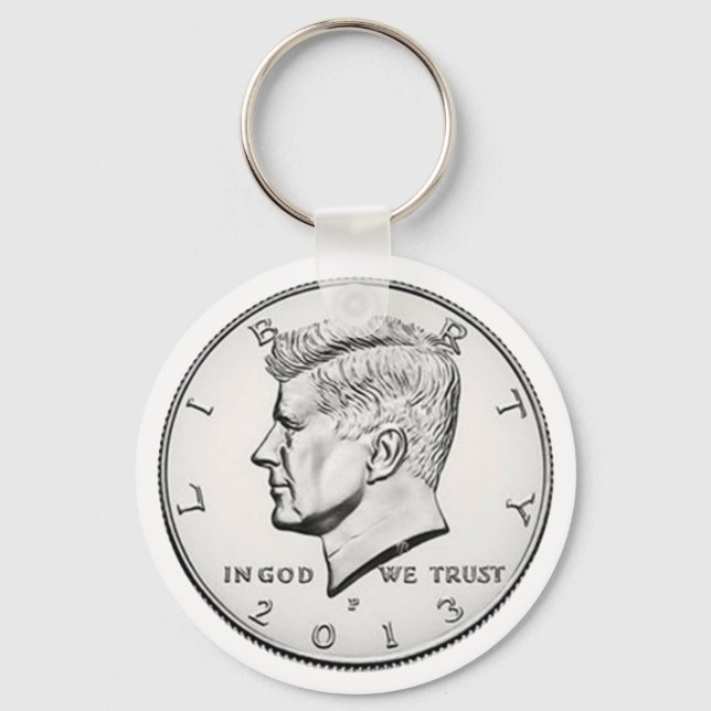 KENNED HALF DOLLAR 2013 KEYCHAIN (Front)