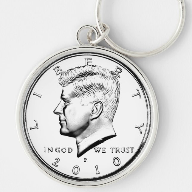 KENNED HALF DOLLAR KEYCHAIN (Front)