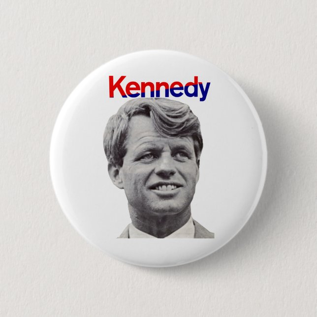 Kennedy 2 Inch Round Button (Front)