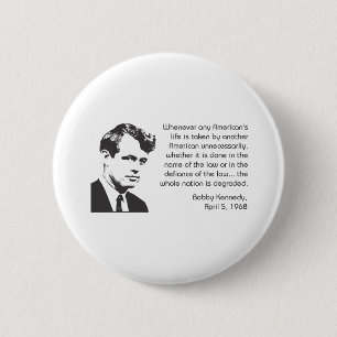 Kennedy 2 Inch Round Button