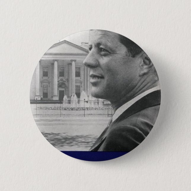 Kennedy - A Time For Greatness 2 Inch Round Button (Front)