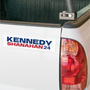 Kennedy and Shanahan 2024 Election Bumper Sticker