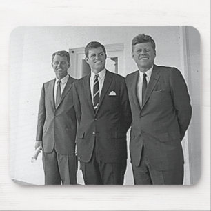 Kennedy Brothers, John, Ted, Robert Mouse Pad