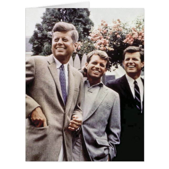 Kennedy Brothers, président John, Robert & Ted (Devant)
