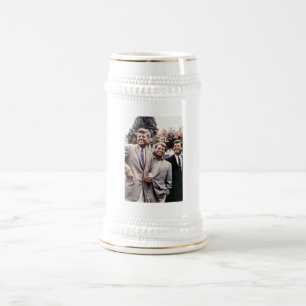Kennedy Brothers, President John, Robert & Ted Beer Stein