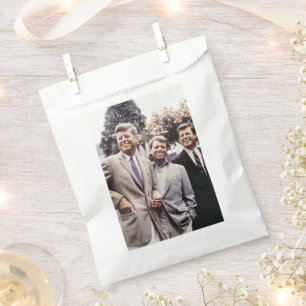 Kennedy Brothers, President John, Robert & Ted Favour Bag