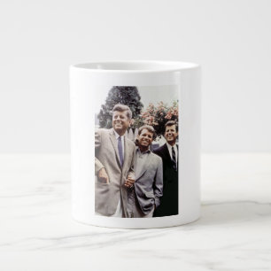 Kennedy Brothers, President John, Robert & Ted Large Coffee Mug