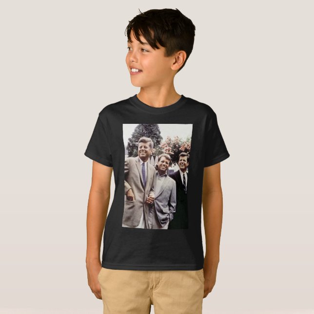 Kennedy Brothers, President John, Robert & Ted T-Shirt (Front Full)