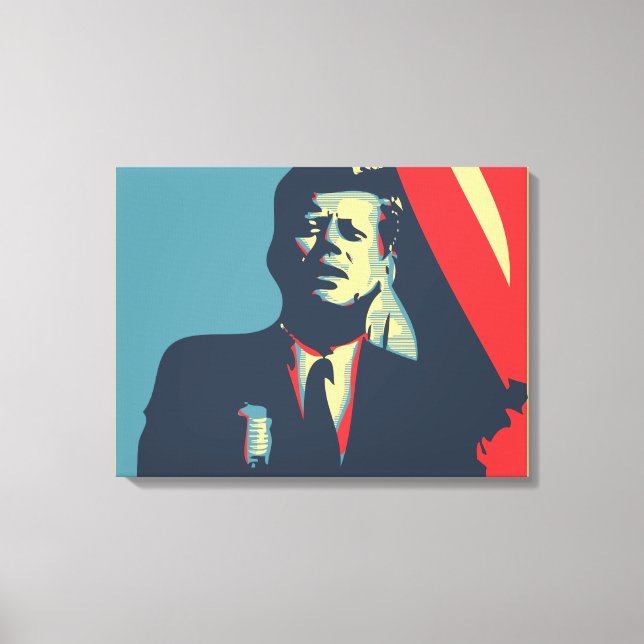Kennedy Canvas Print (Front)