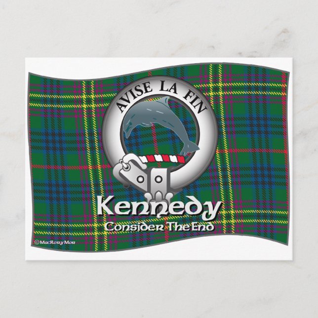 Kennedy Clan Postcard (Front)