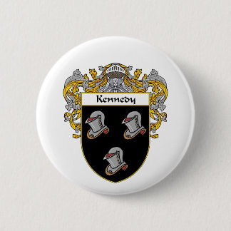 Kennedy Coat of Arms (Mantled) 2 Inch Round Button