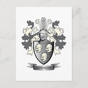 Kennedy Coat of Arms Postcard