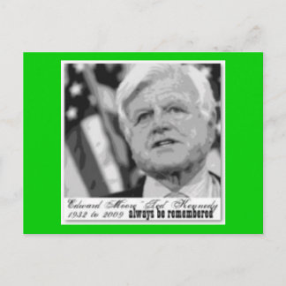 'Kennedy' Edward  Commemorative Postcard