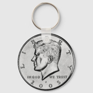 Kennedy Half Dollar Keychain